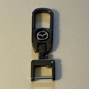 Mazda Key Fob Keychain in Metal NWT